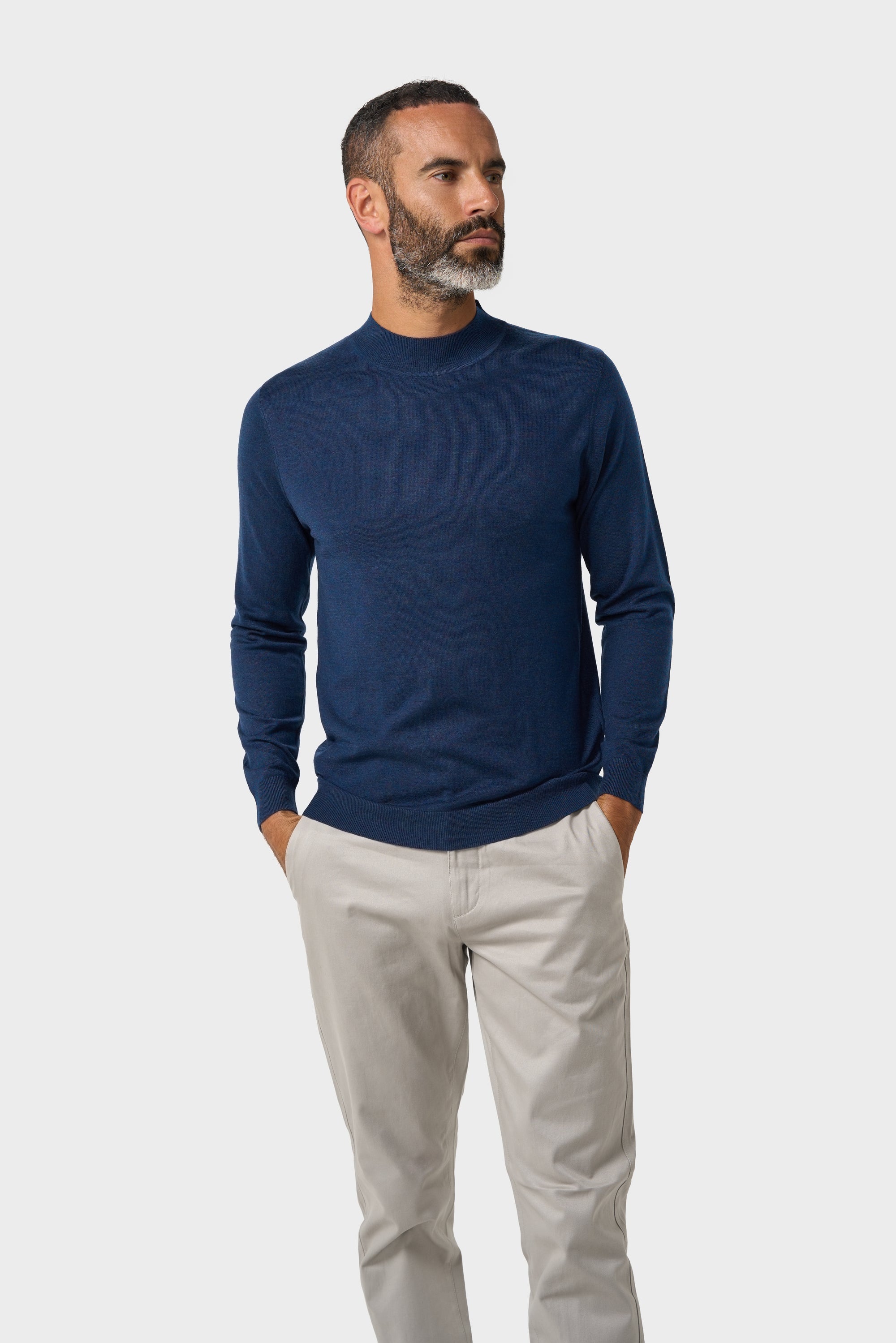 Cavani Colt Navy - Trui met hoge hals heren 2
