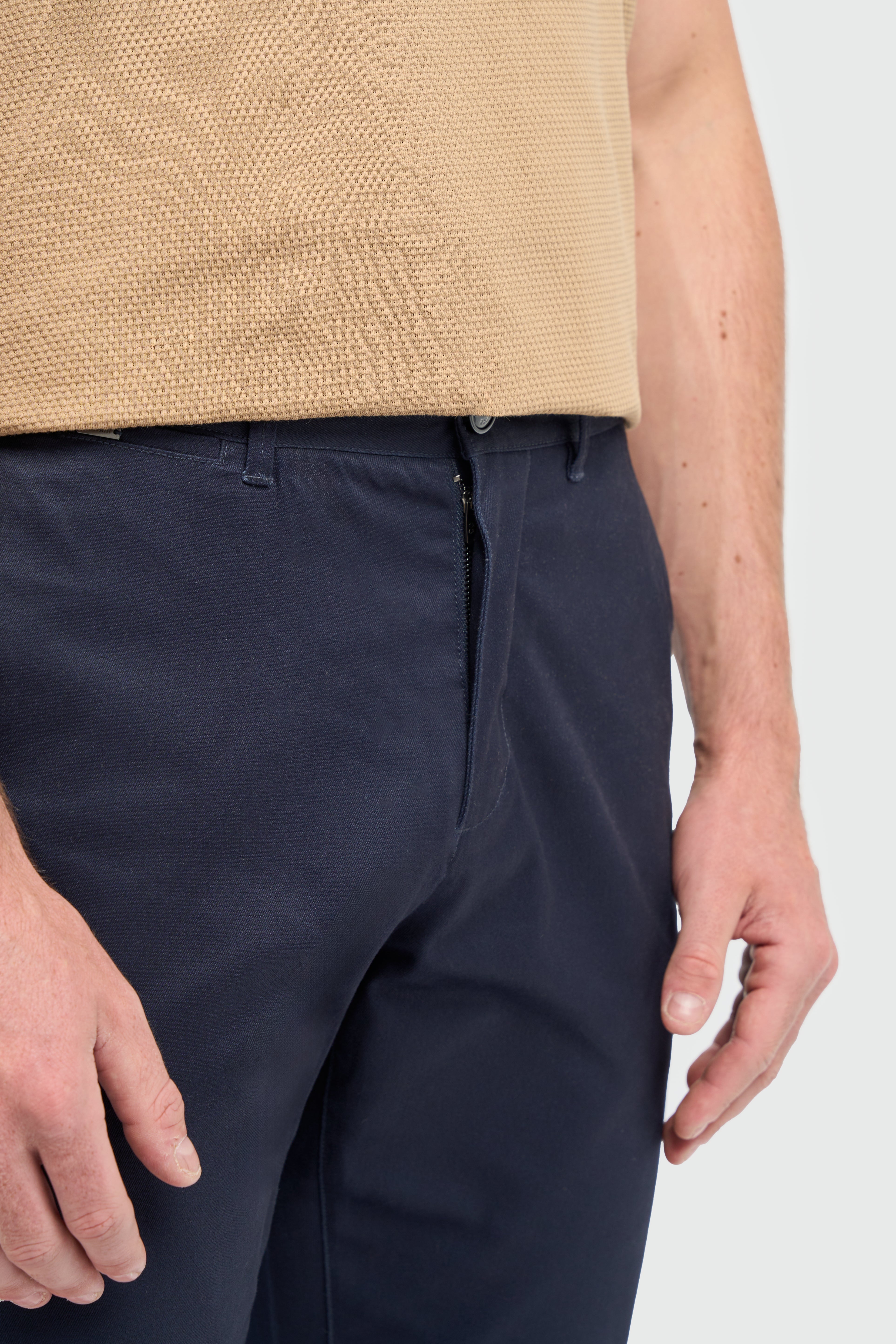 Chino broek heren Ice Blue - Cavani Dakota