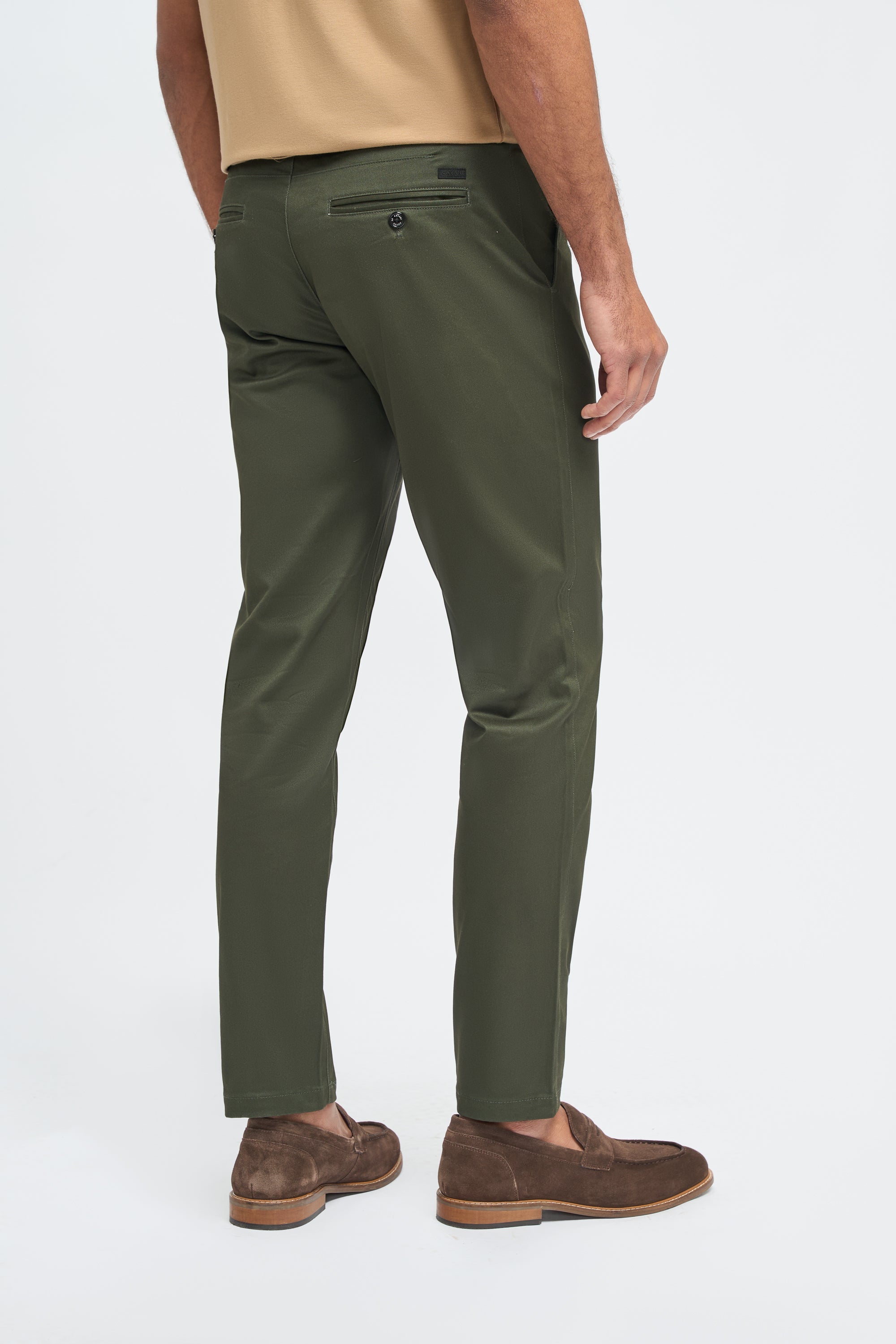 Chino broek heren Olive - Cavani Dakota