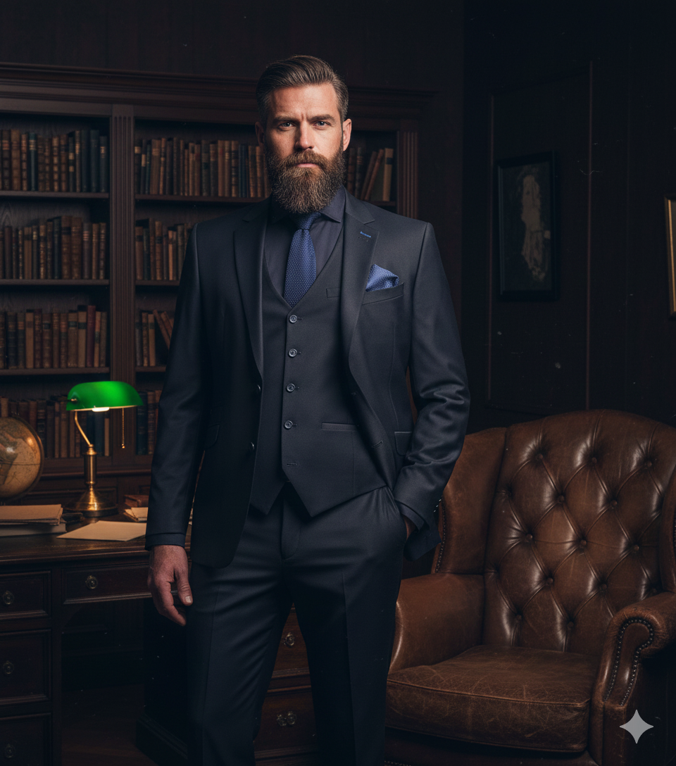 3-delig Navy Herenpak - Cavani Bond Midnight Navy