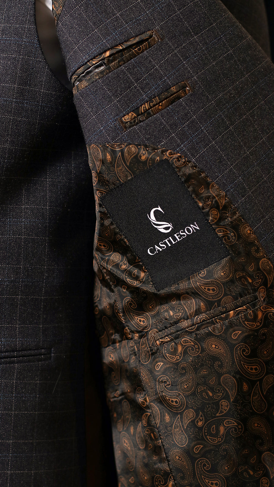 CASTLESON Phantom - Driedelig Herenpak Grey Mix & Match