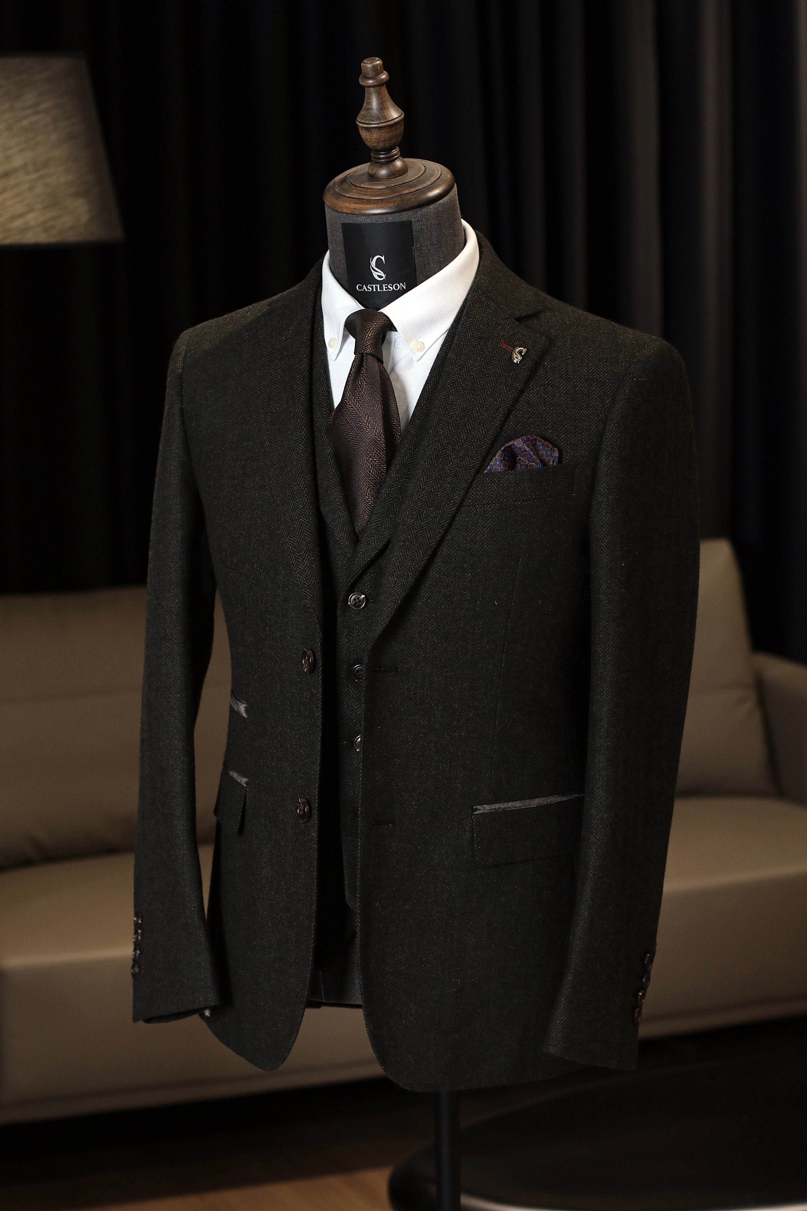 CASTLESON Chief - Colbert Olive Tweed