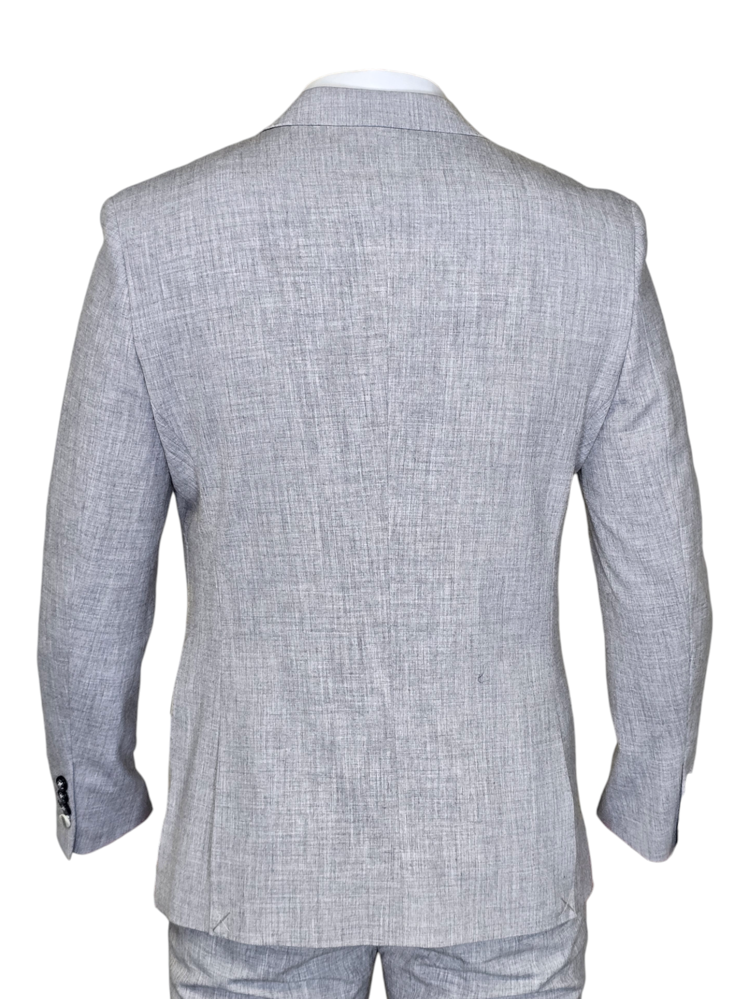 2-delig pak - double breasted grey heren kostuum - Cavani Tokyo grey suit 2pc