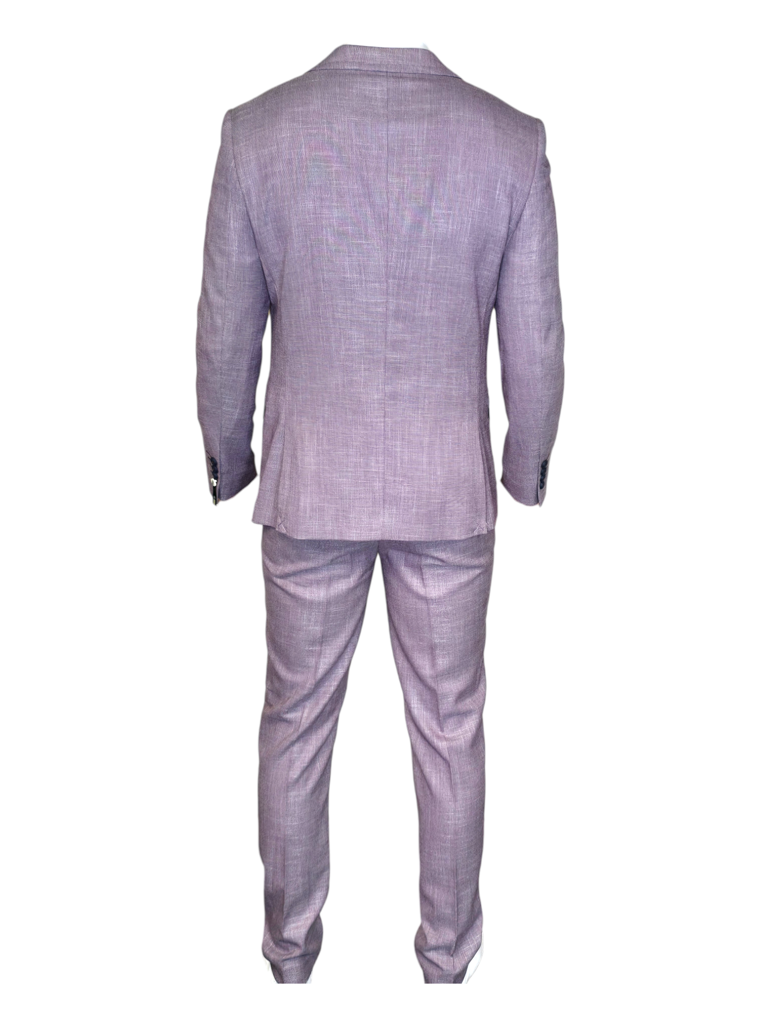 2-delig pak - slim fit heren kostuum - Cavani lilac suit 2pc