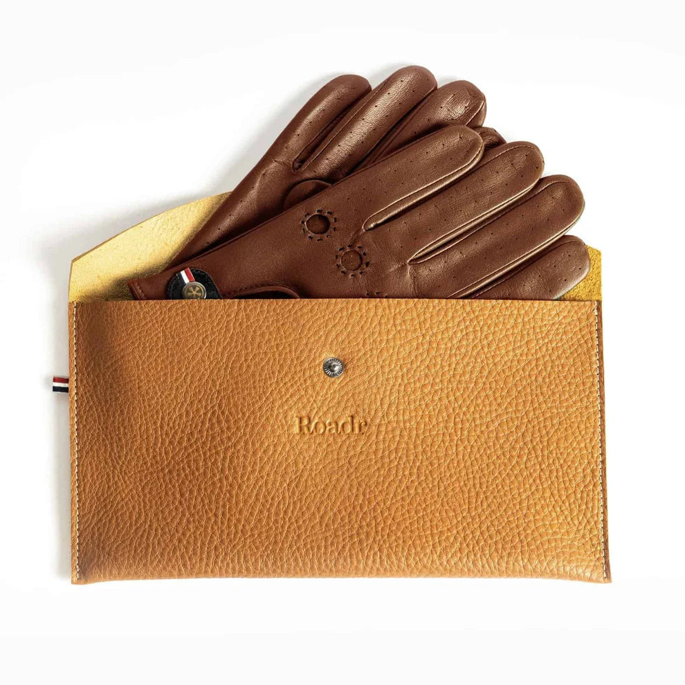 Roadr Driving Gloves - Cognac Cruiser