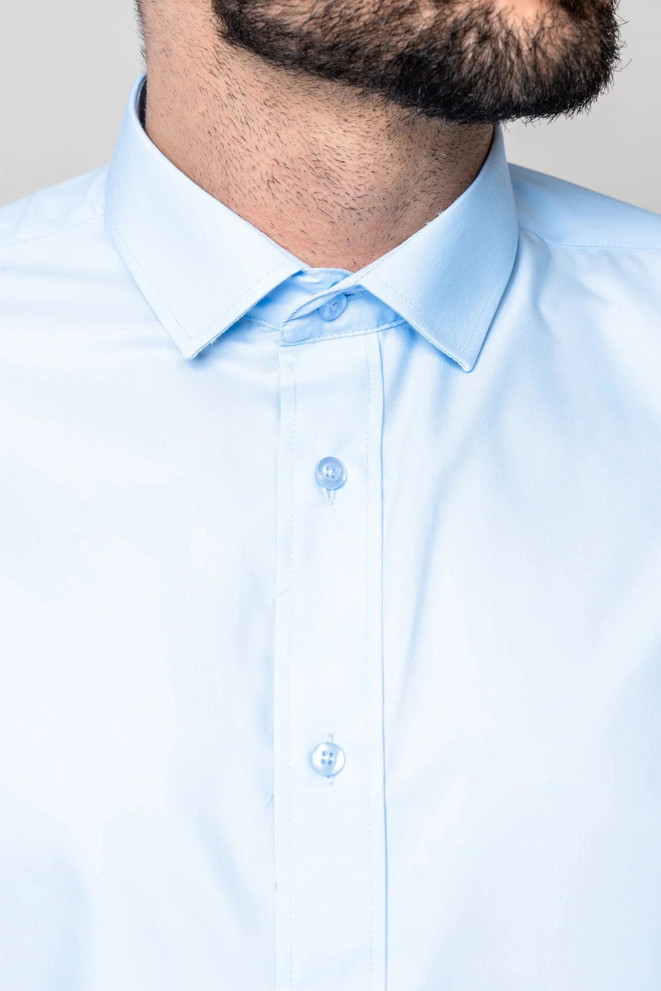 Marc Darcy - Overhemd Carter Sky Blue