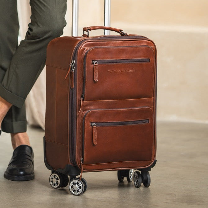 Leren Trolley Cognac San Marino