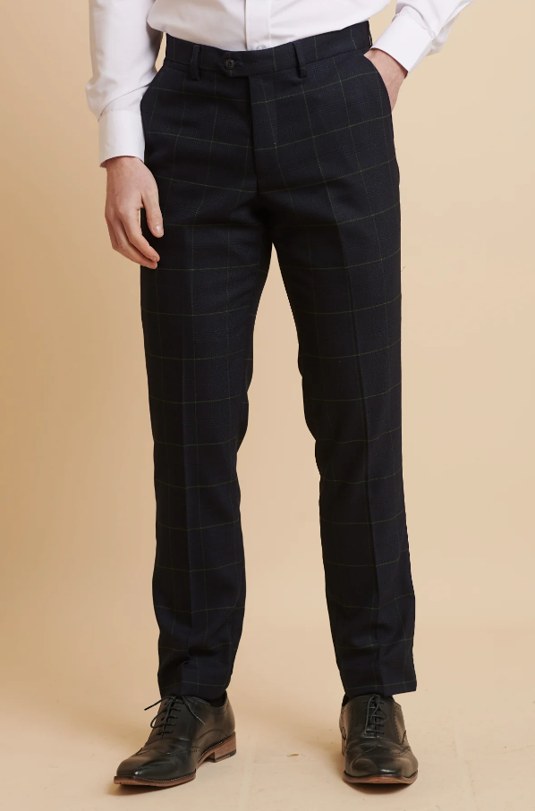 Driedelig Navy Gentlemens suit - Edison Greenline