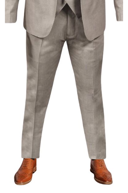 TAVERNY - Pantalon Major Beige