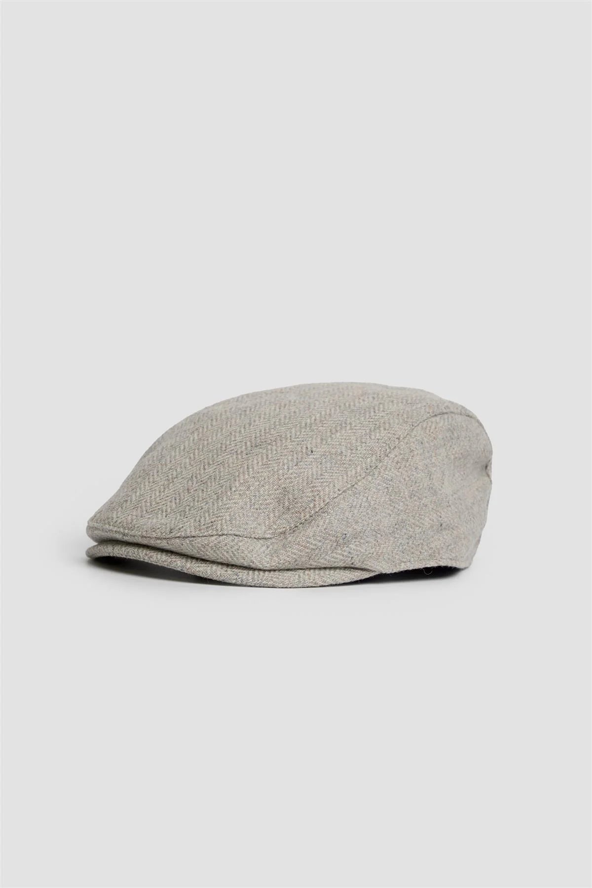 Cavani Flat Cap | Thomas Pearl Grey