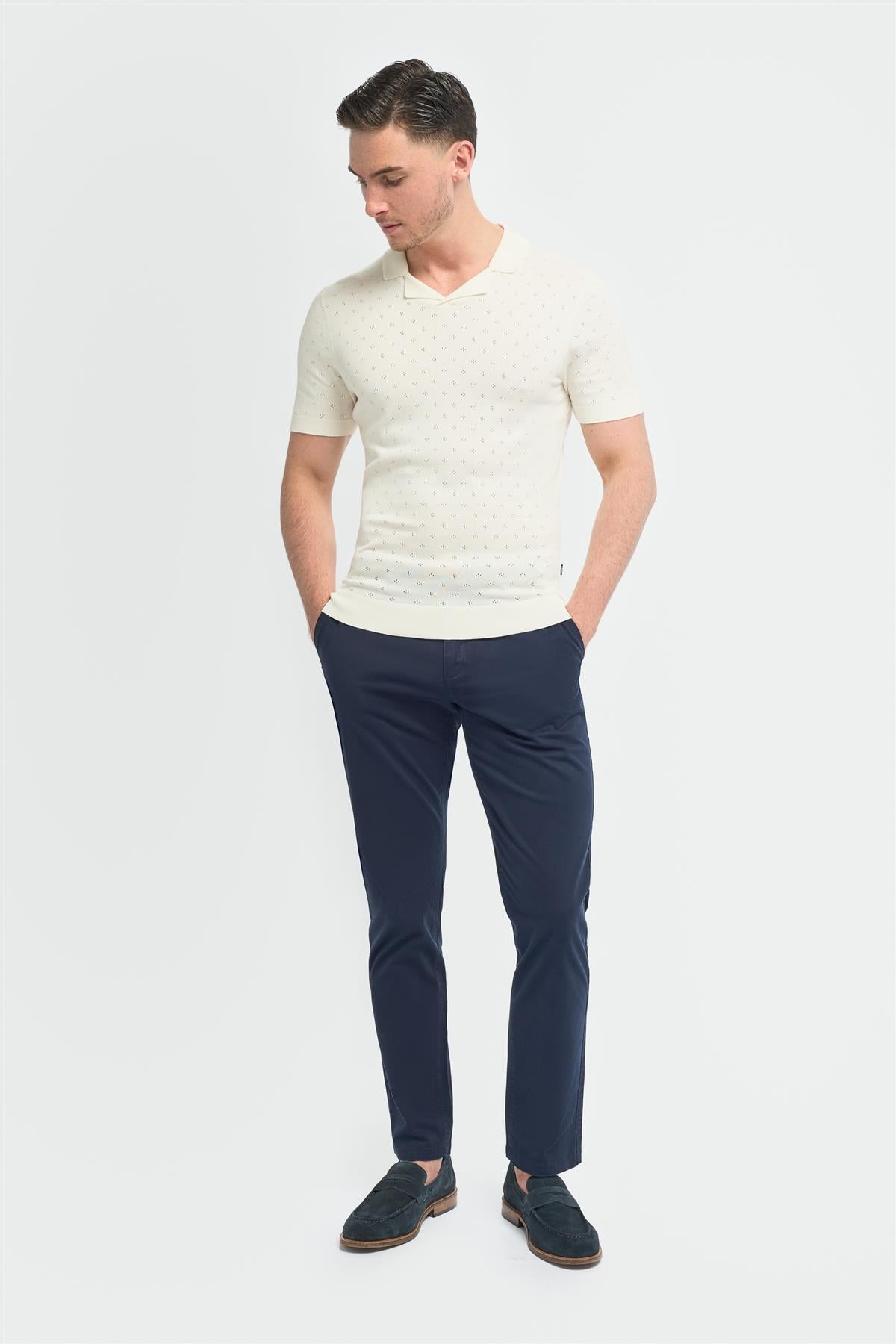 Cavani Hudson Navy - Chino heren Regular 2