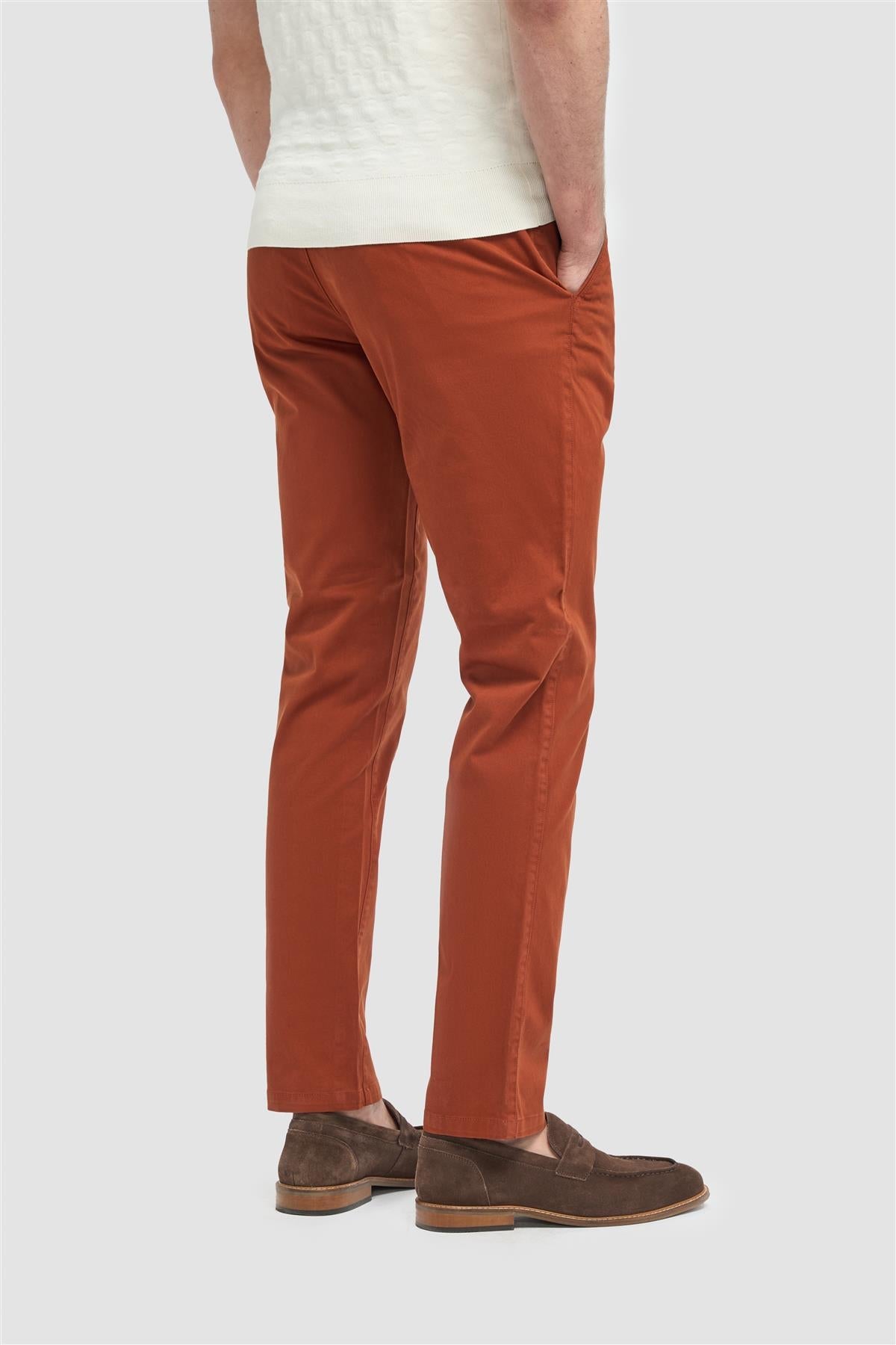 Cavani Hudson Rust - Chino heren Regular 3