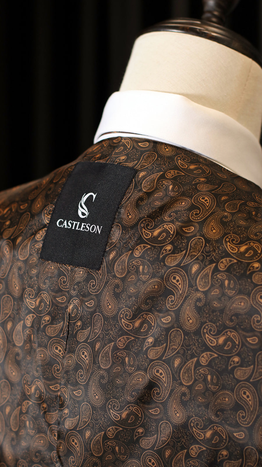 CASTLESON Phantom - Driedelig Herenpak Grey