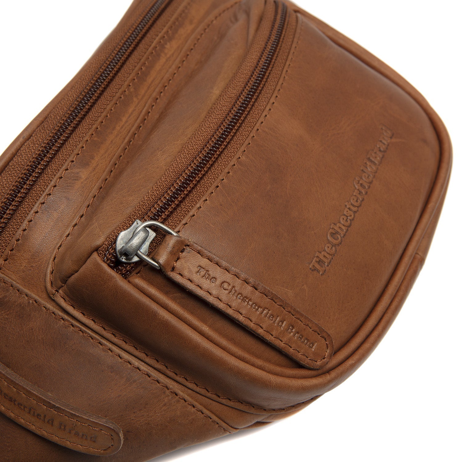 Leren Heuptas Cognac Jack