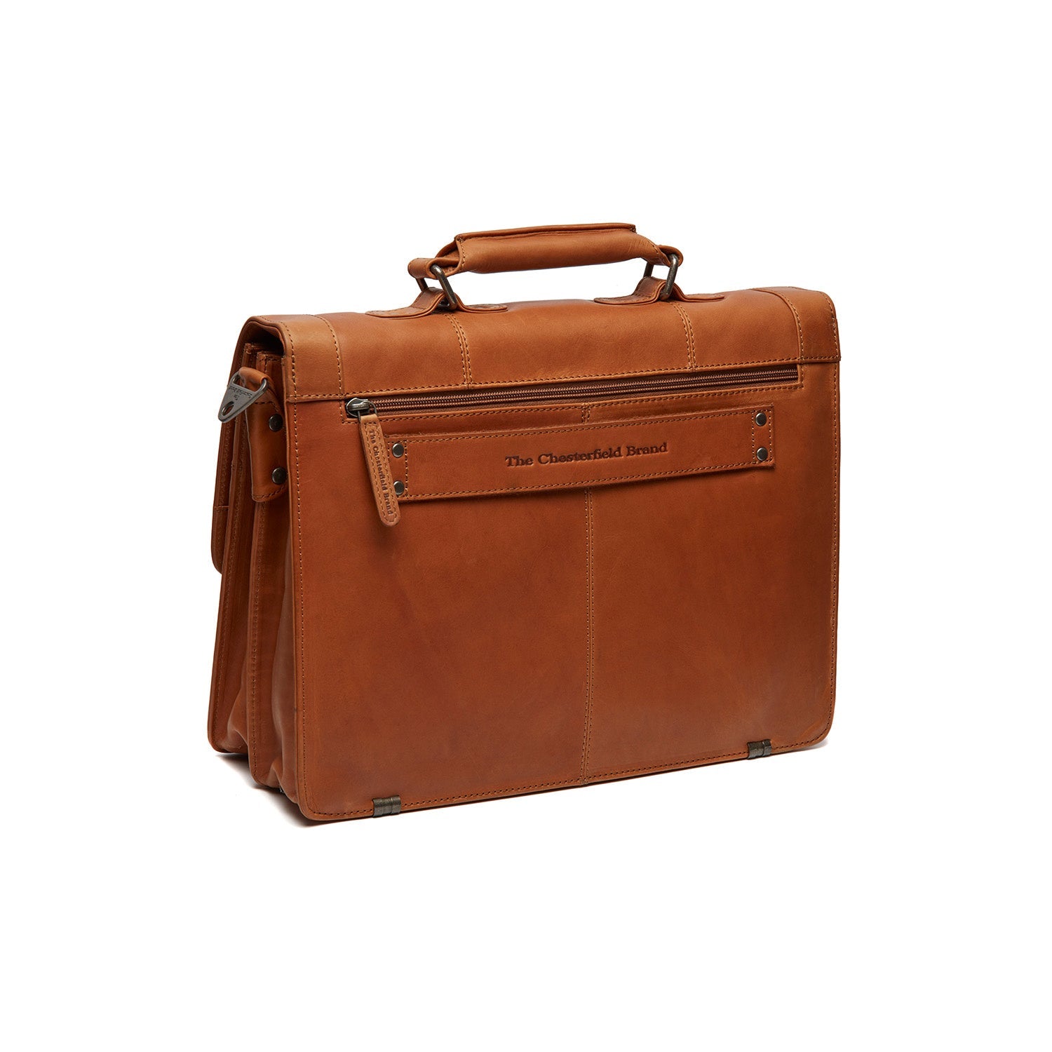 Leren Aktetas Cognac Stuttgart