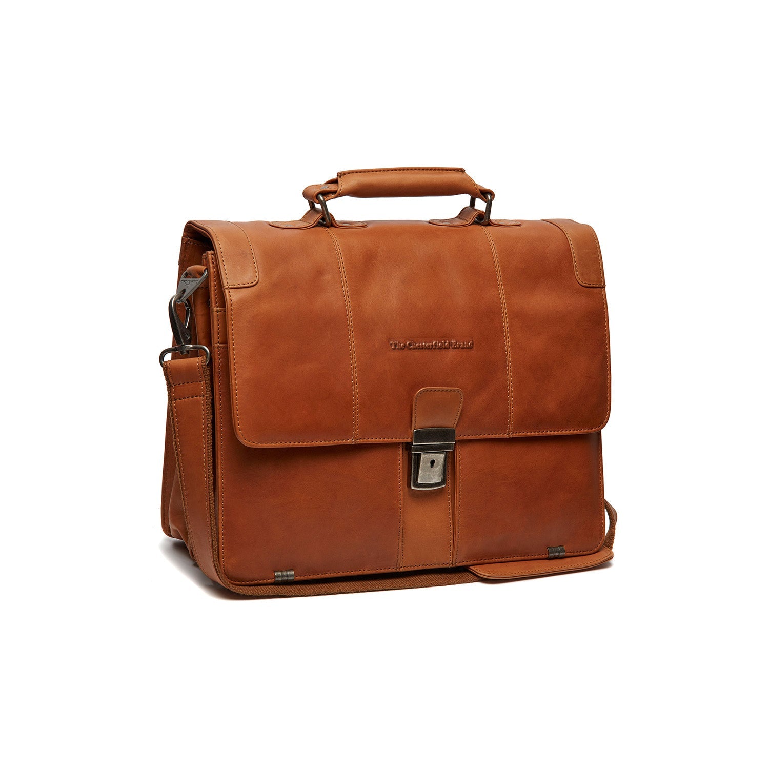 Leren Aktetas Cognac Stuttgart