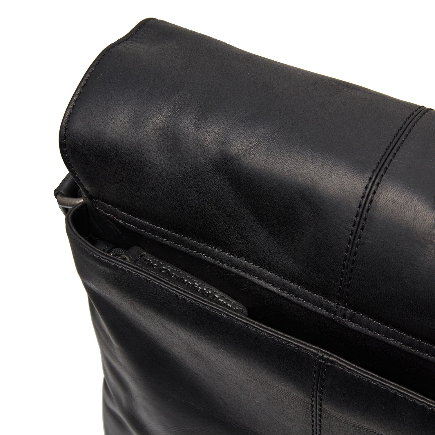 Leren Crossbody Tas Zwart Raphael