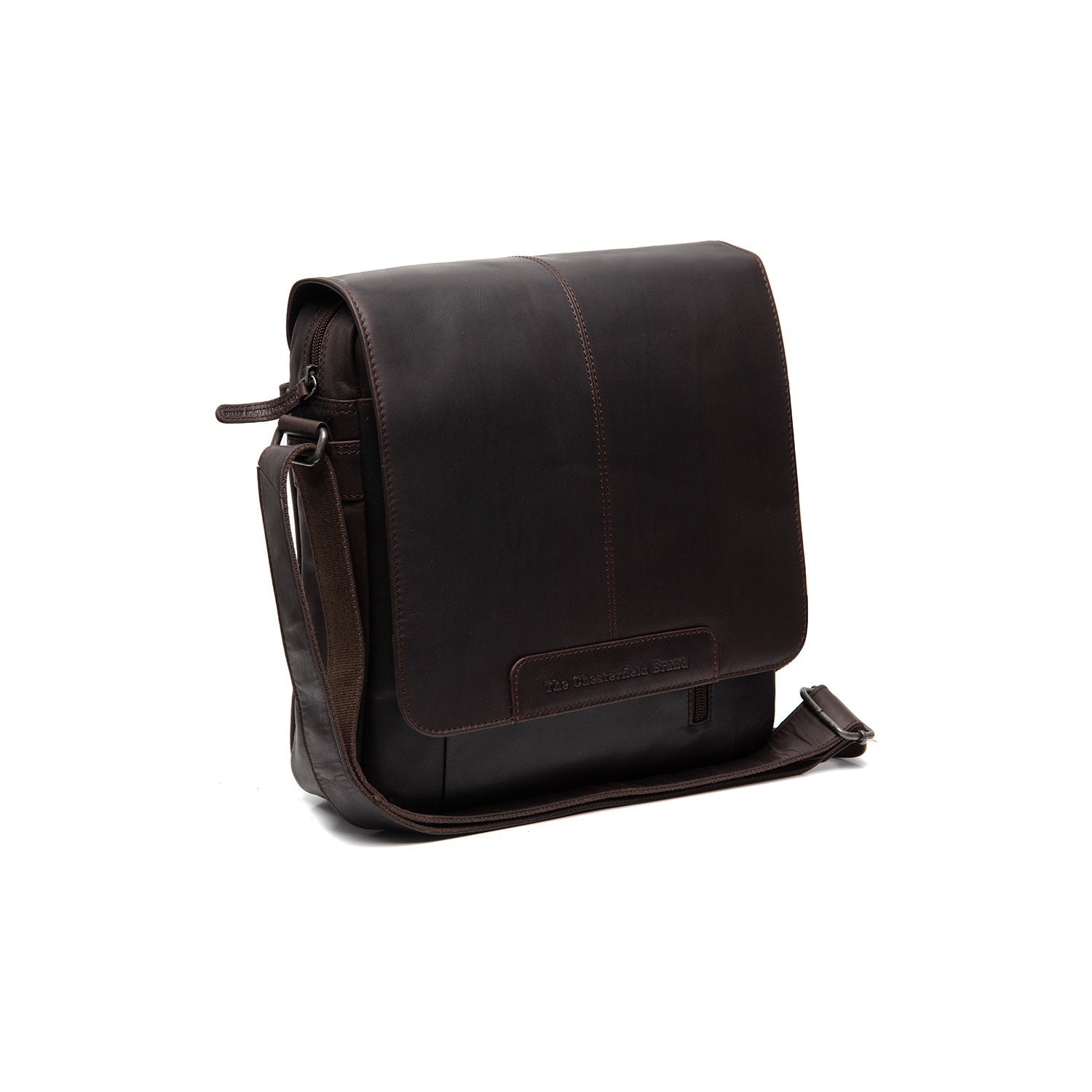 Leren Crossbody Tas Bruin Raphael