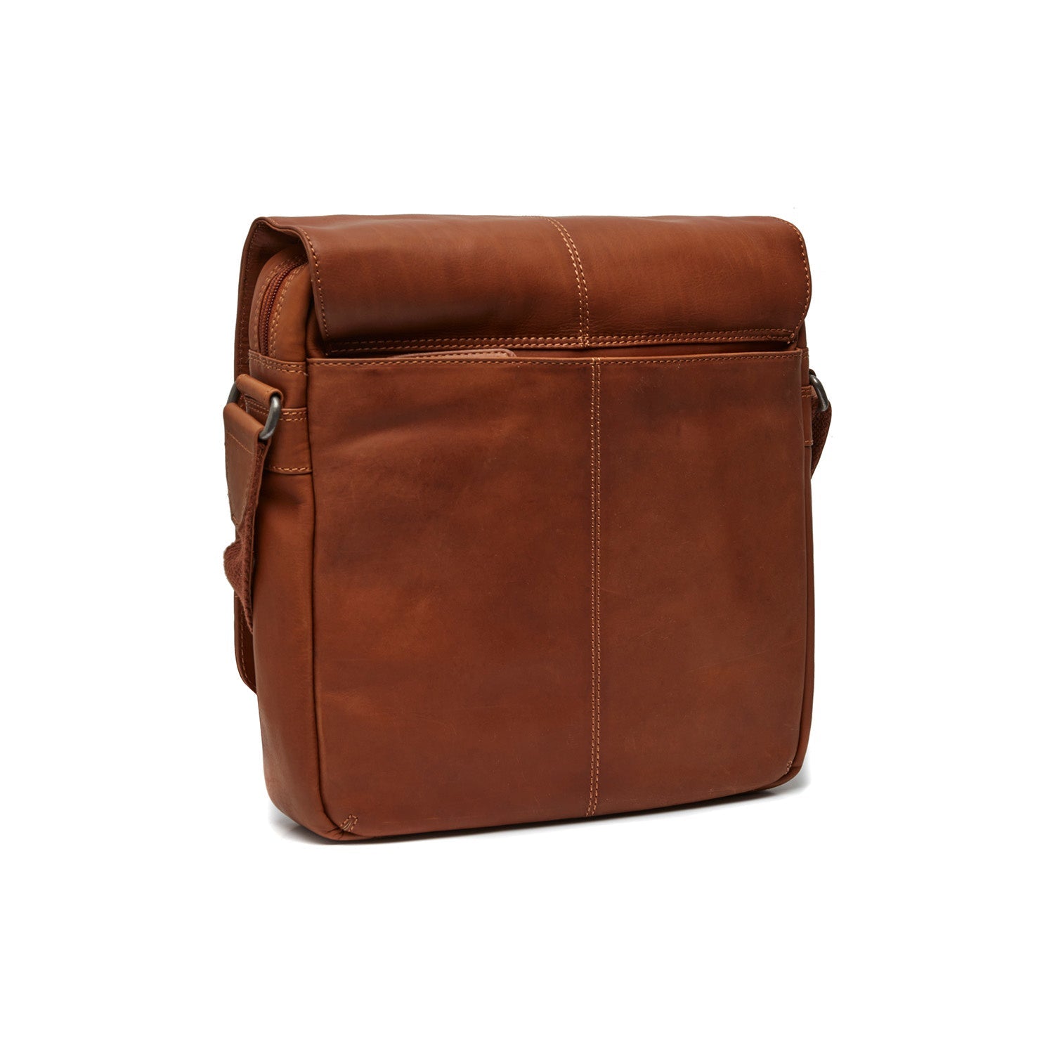 Leren Crossbody Tas Cognac Raphael
