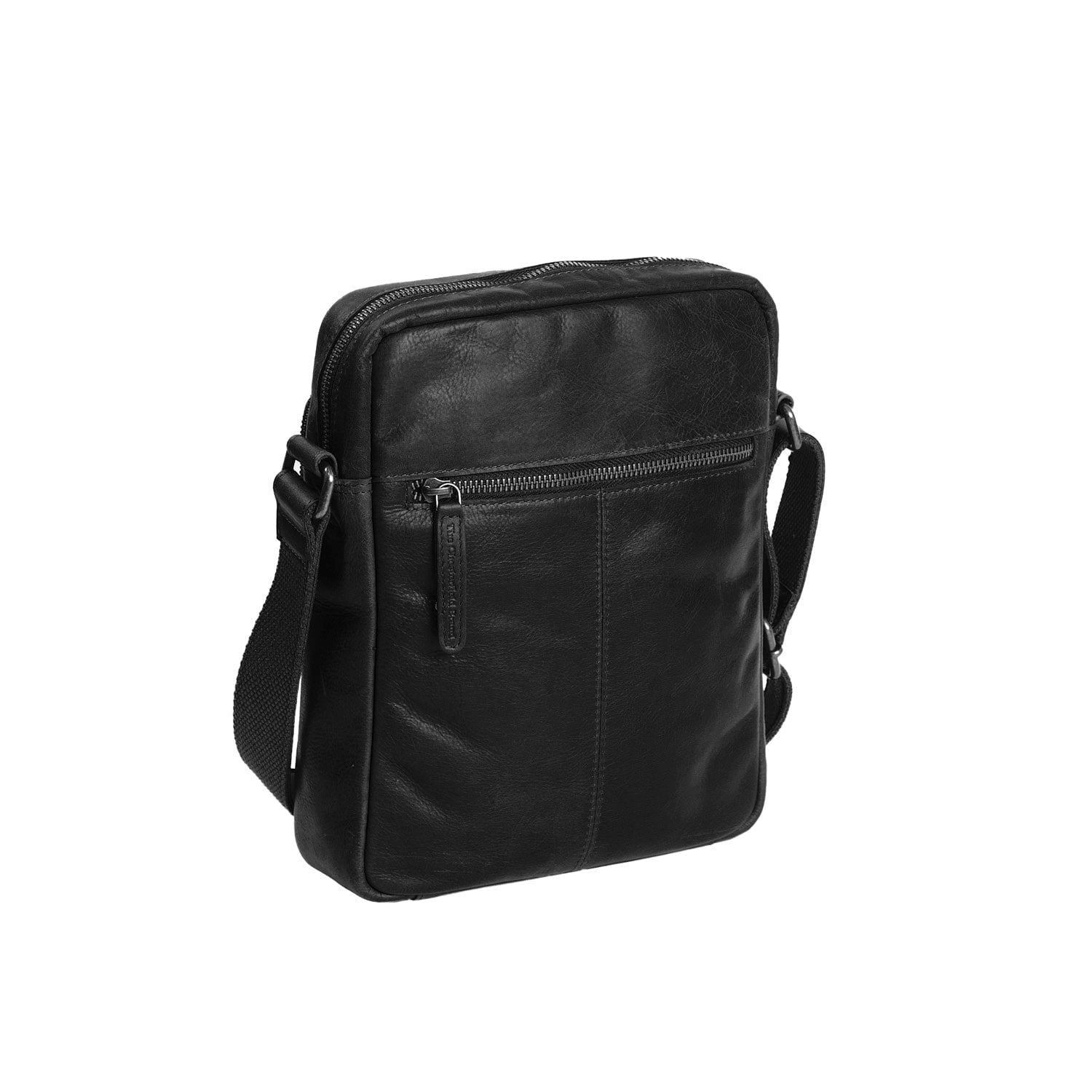 Leren Crossbody Tas Zwart Dessau