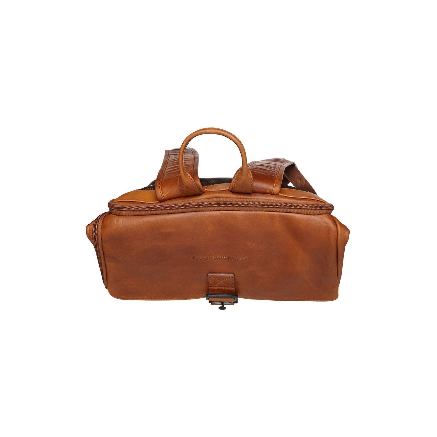 Leren Laptoprugzak Cognac Savona