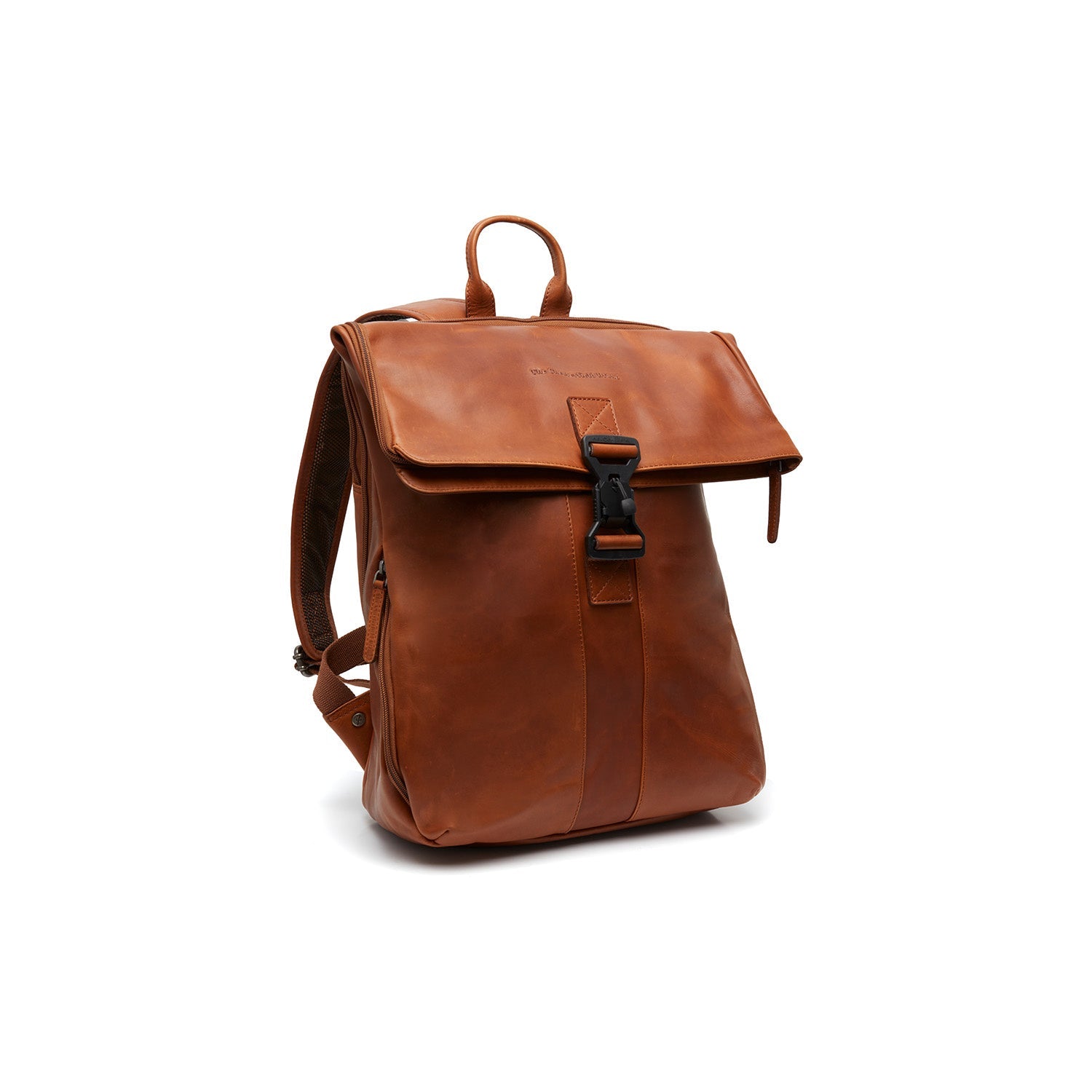 Leren Laptoprugzak Cognac Savona