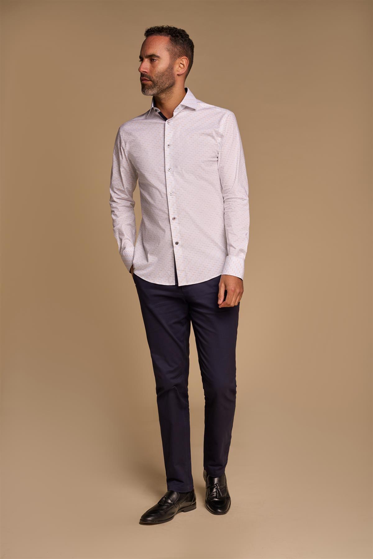 Cavani Breeze - Overhemd met geometrische print heren 2