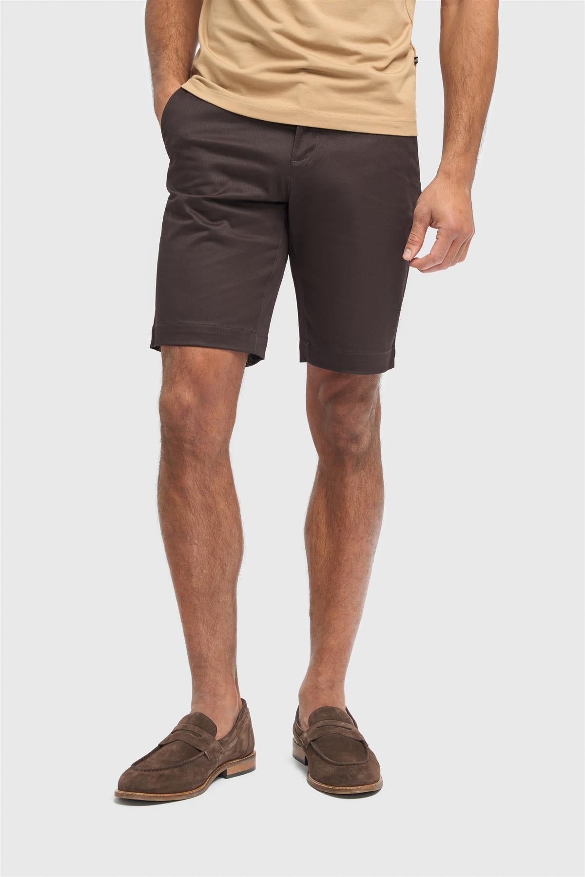 Cavani Dakota Chocolate - Korte chino broek heren 6