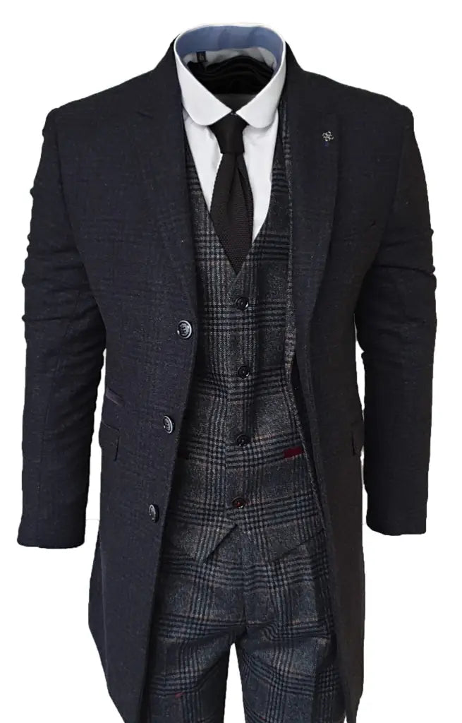 Cavani Dilano coat - navy blue - jas