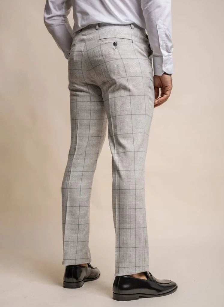 Cavani - Pantalon Check Radika Grey