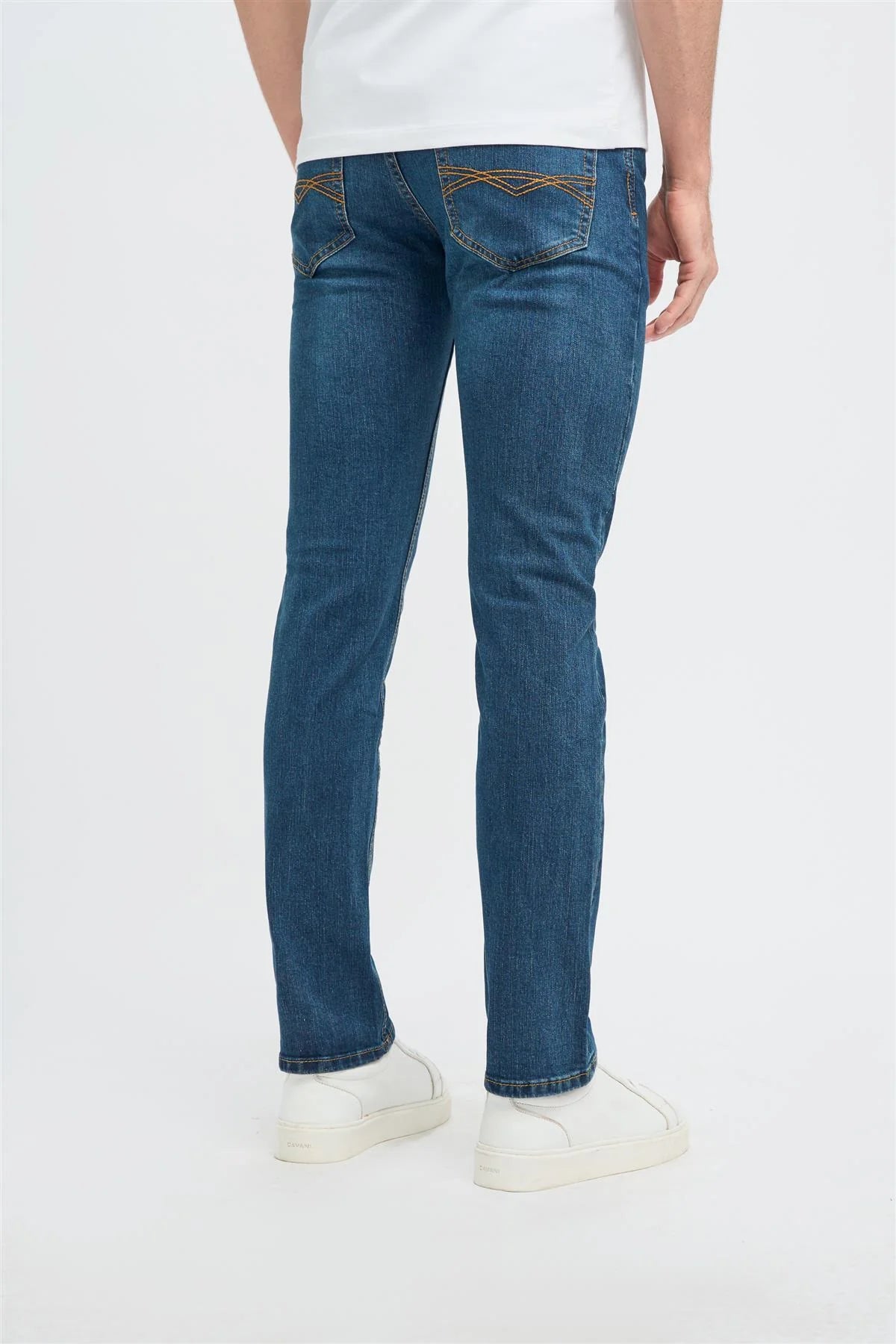 Cavani Heren Jeans - Milano Stone Wash