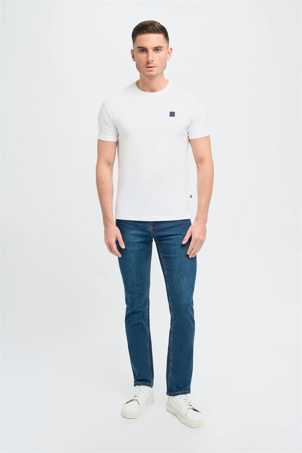 Cavani Heren Jeans - Milano Stone Wash