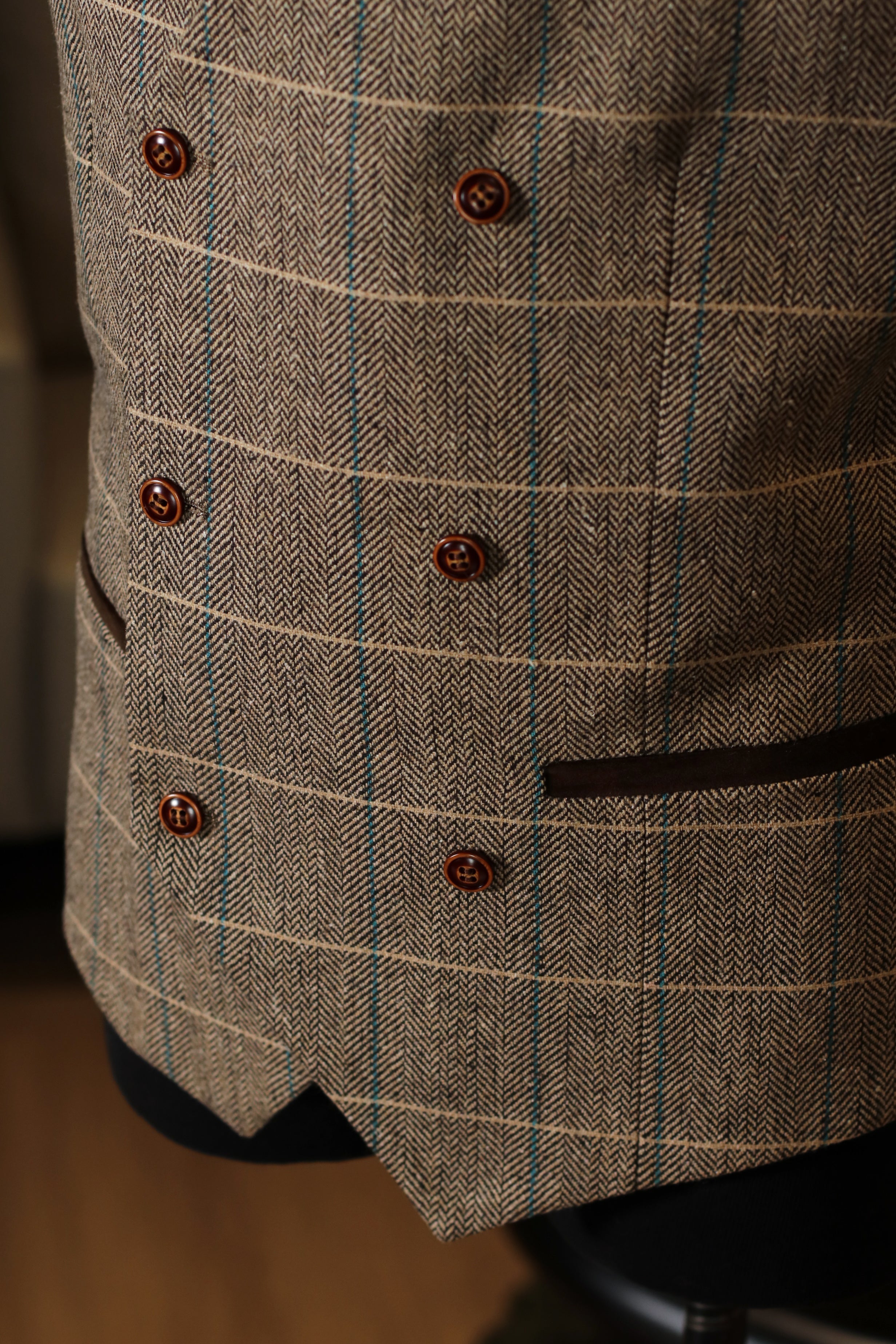 CASTLESON - Gilet Baron Brown