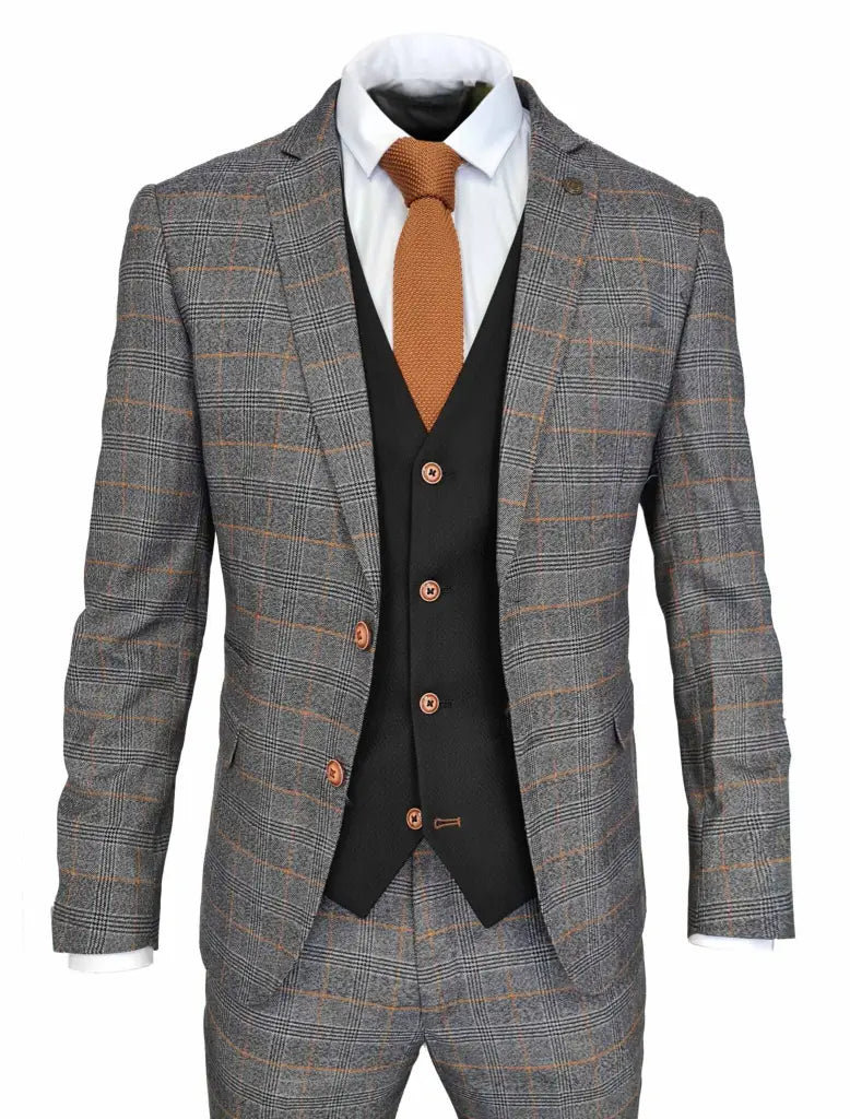 Driedelig kostuum Jenson grey mix and match - 46/S -