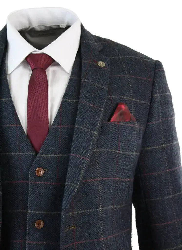 Driedelig pak Tweed Eton - driedelig pak