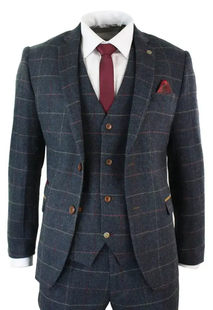 Driedelig pak Tweed Eton - driedelig pak