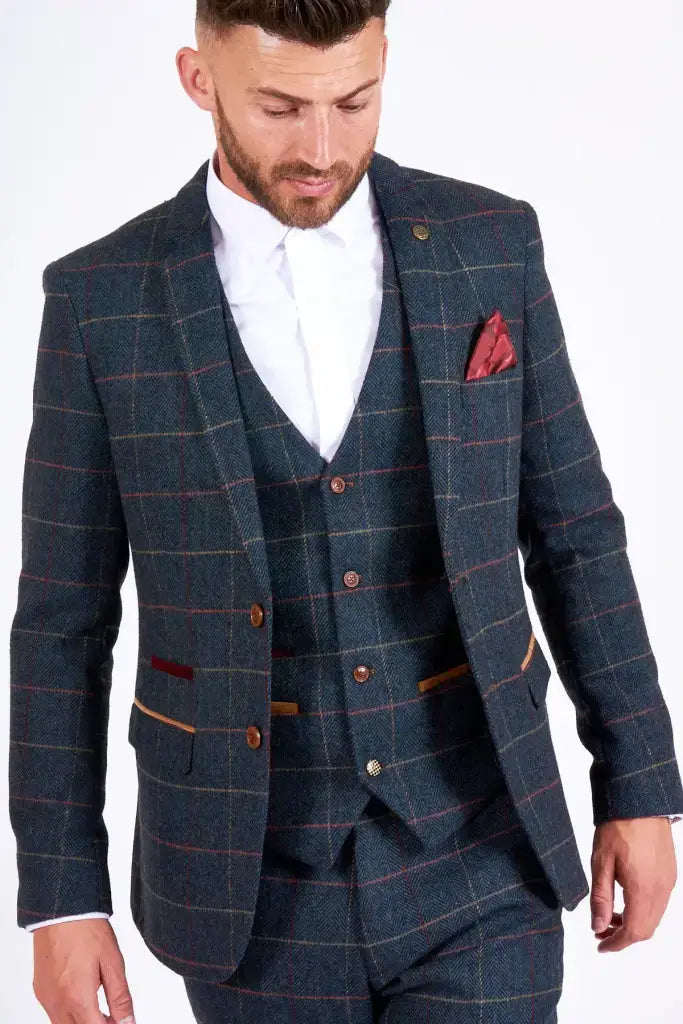 Driedelig pak Tweed Eton - driedelig pak