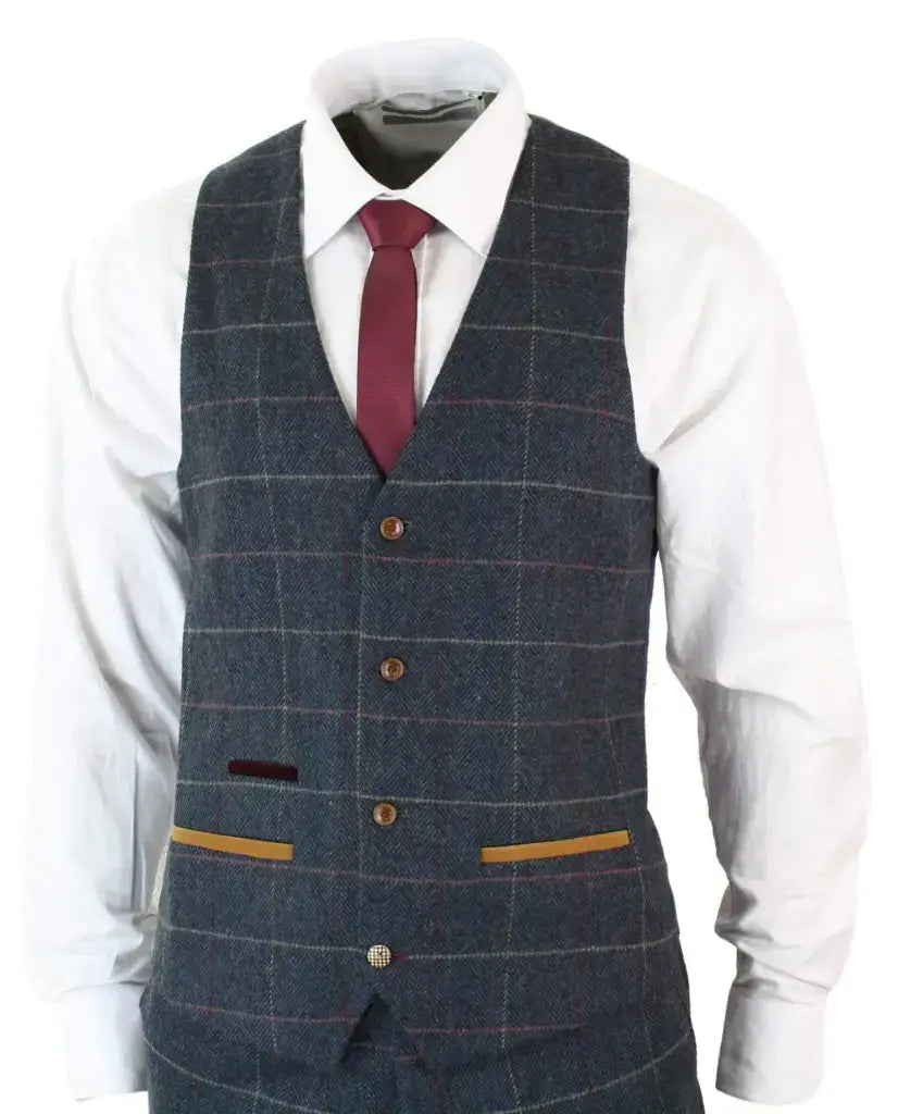 Driedelig pak Tweed Eton - driedelig pak