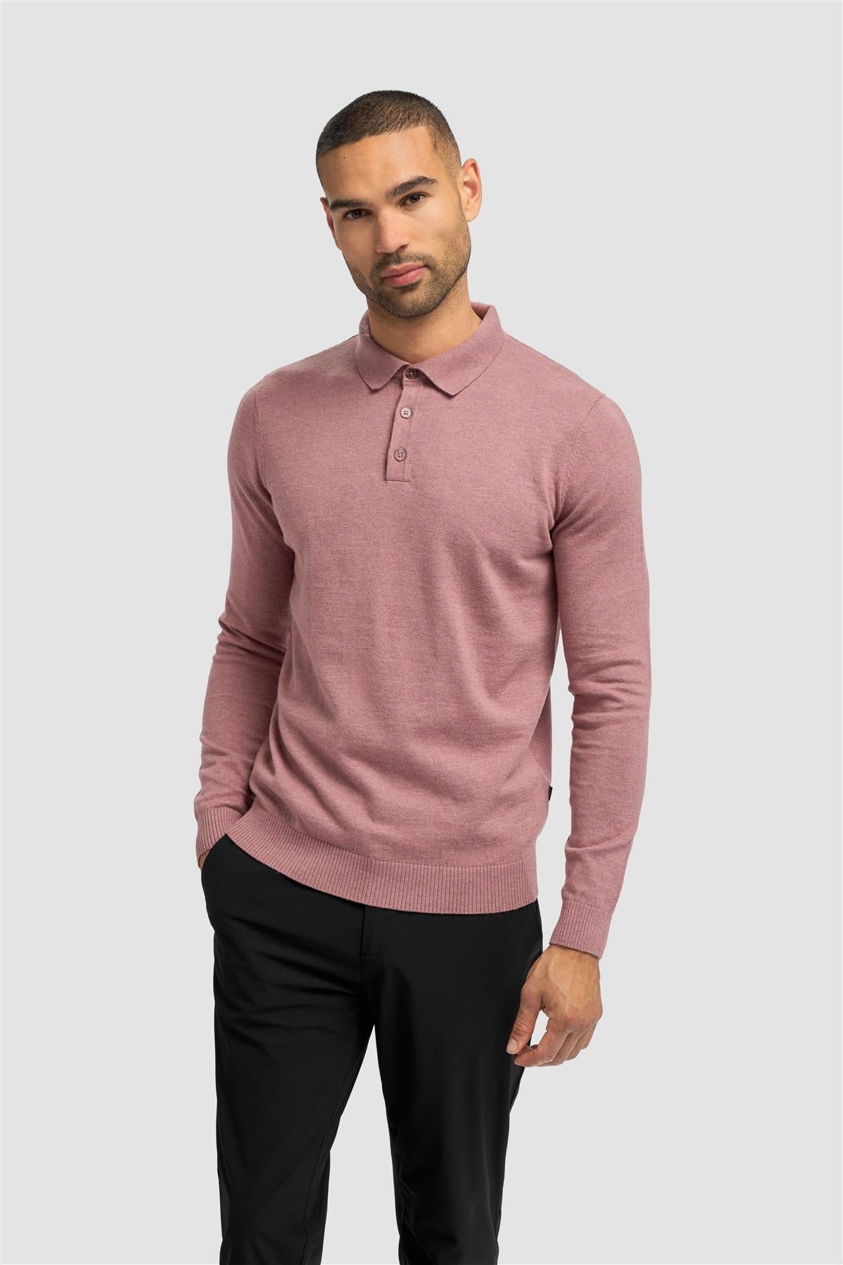 Cavani Boom Mauve - Polo heren 1