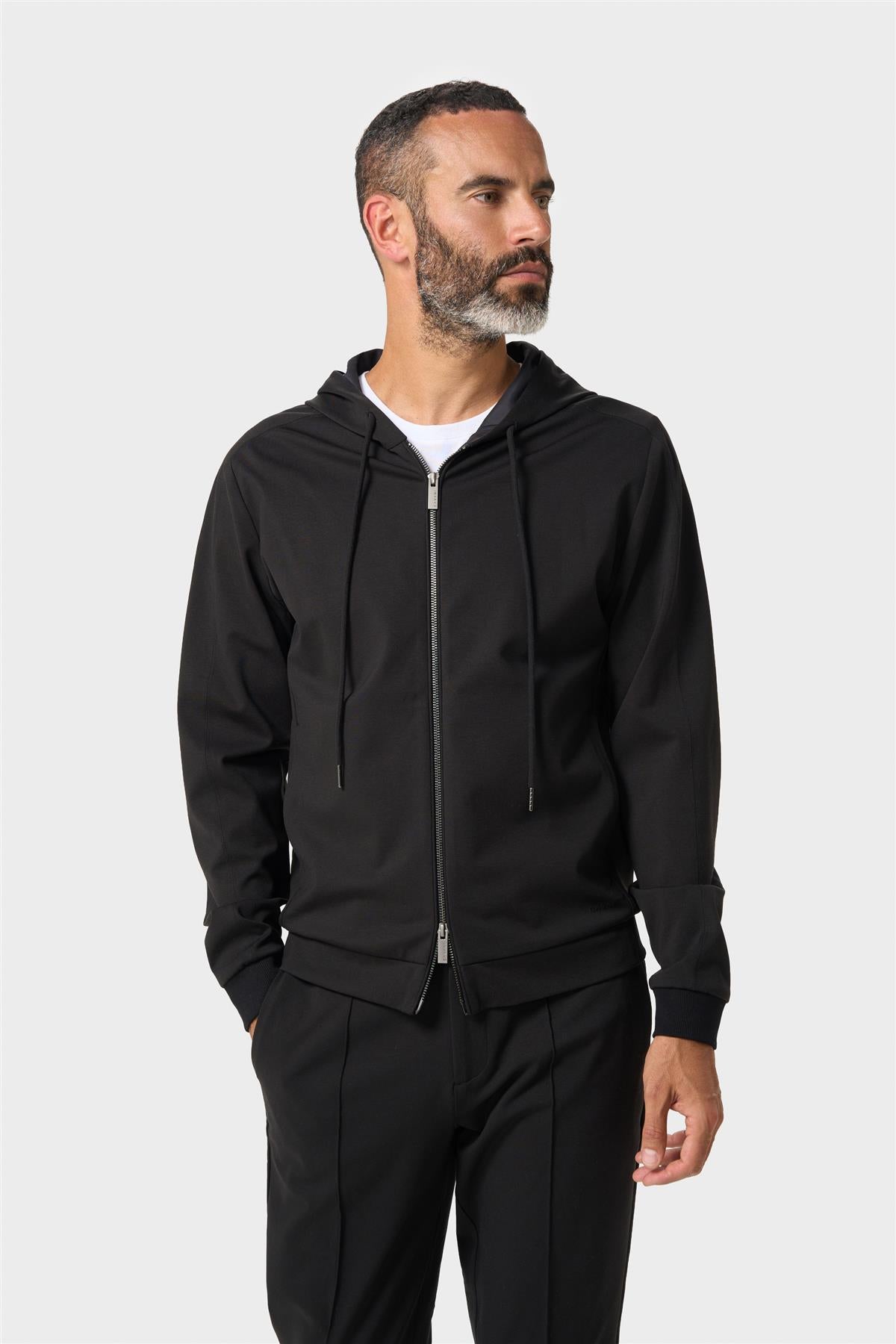 Cavani Coney Black - Leisure jack met capuchon heren 1