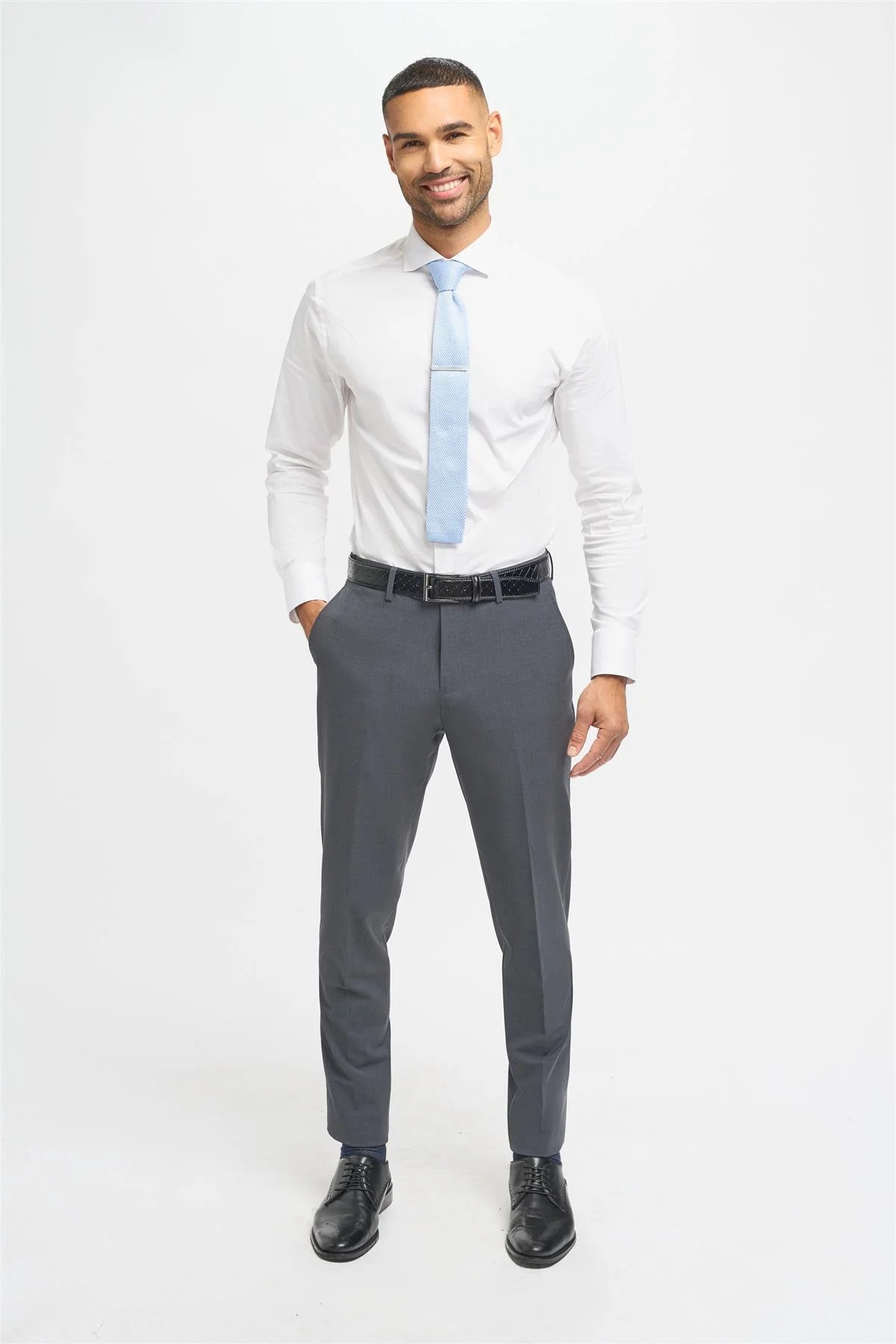 Cavani - Pantalon Bond Charcoal