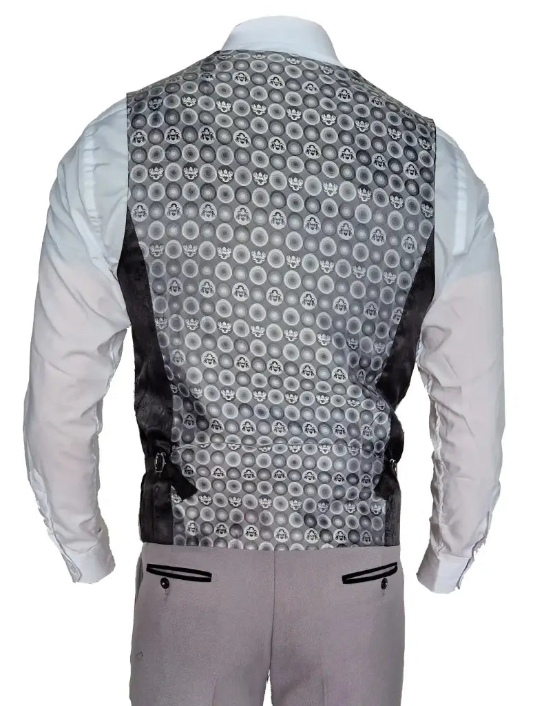 Grijs 3-delig pak - Marc Darcy Edwin Silver suit - driedelig