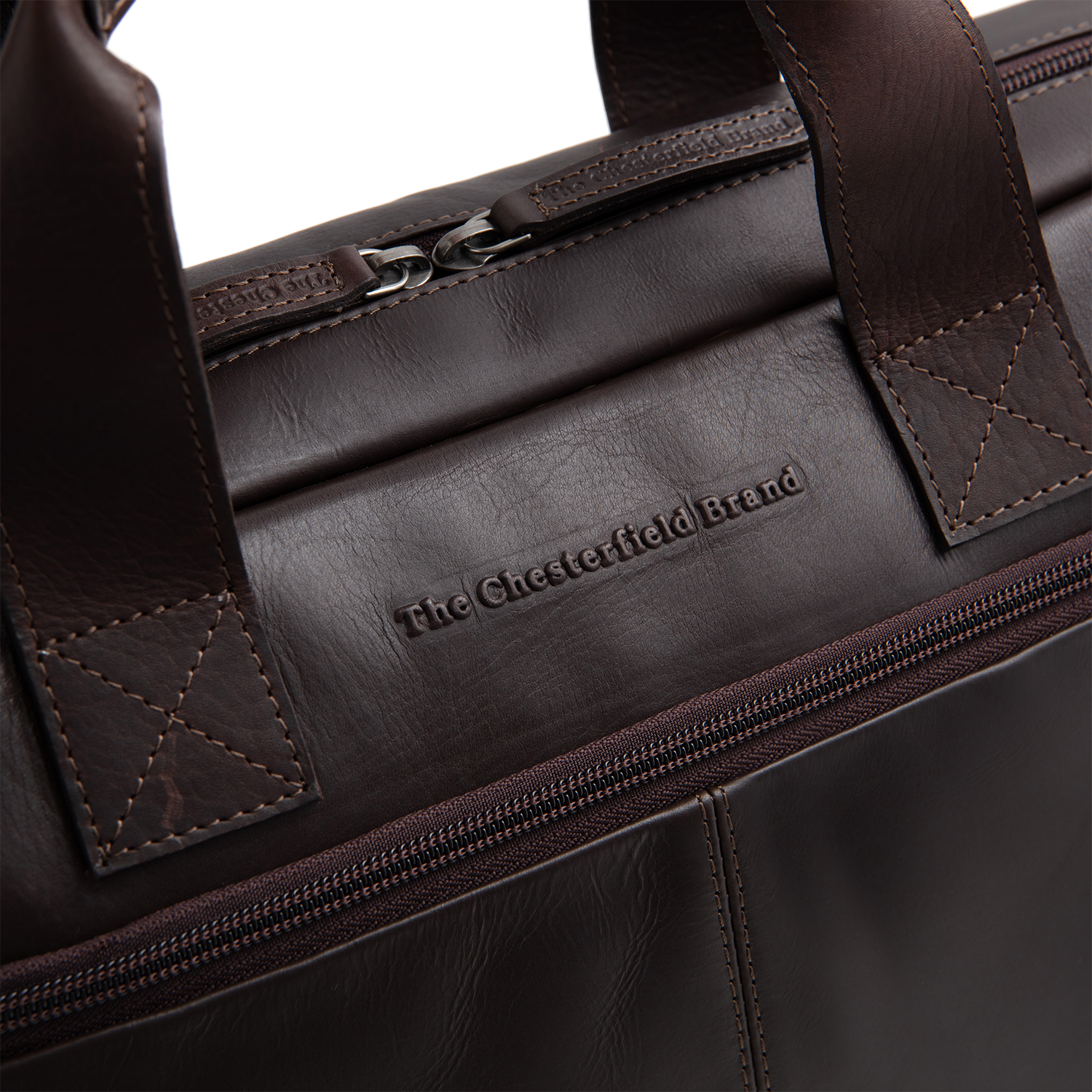 Leren Laptoptas Bruin Calvi