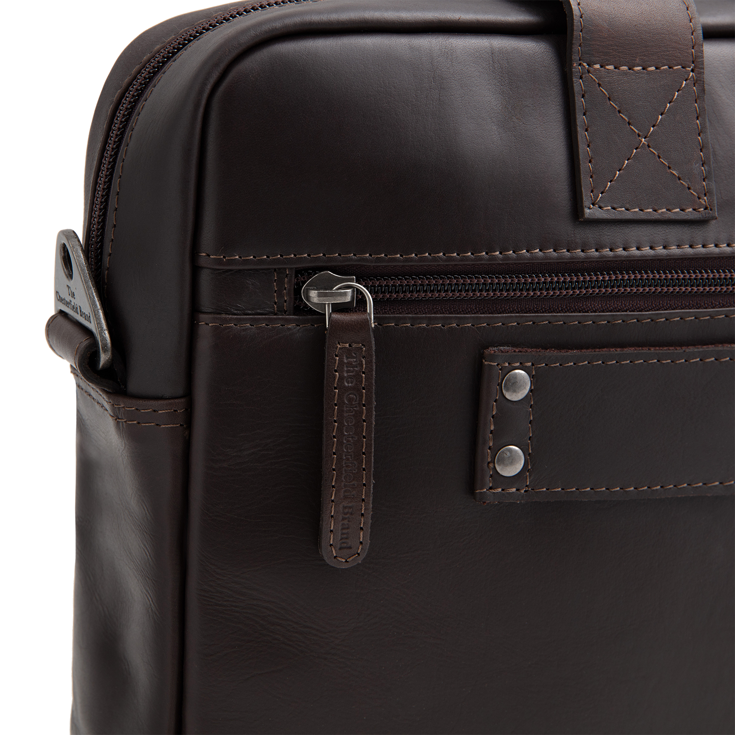 Leren Laptoptas Bruin Calvi