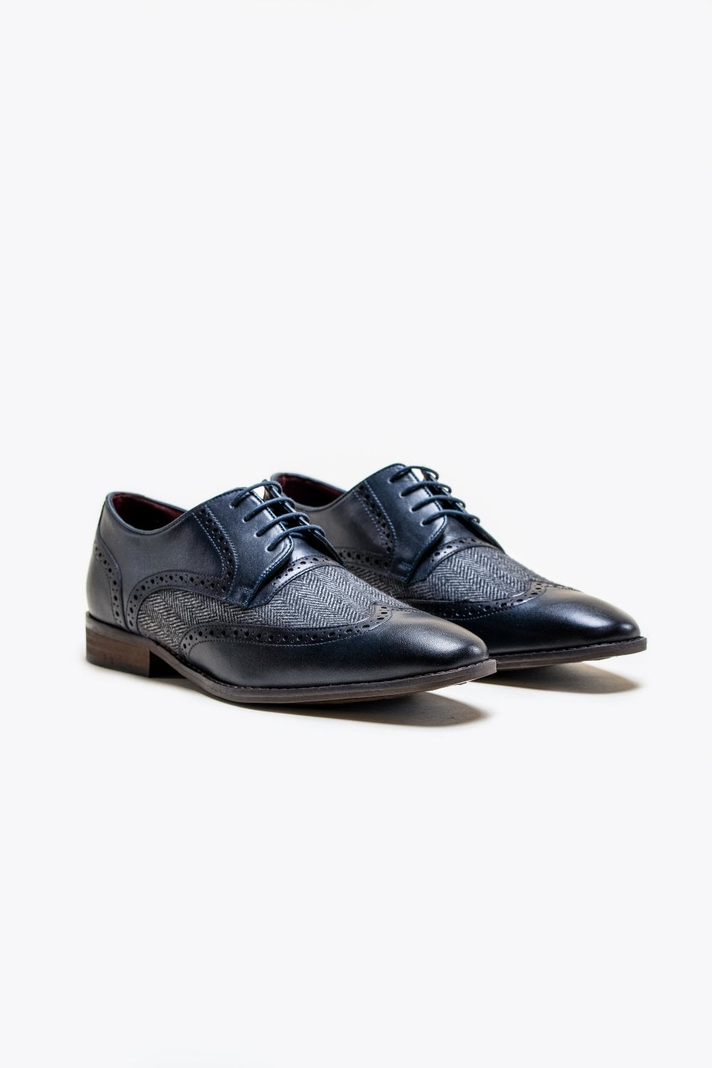 Cavani Faro Tweed Schoenen Navy - schoenen