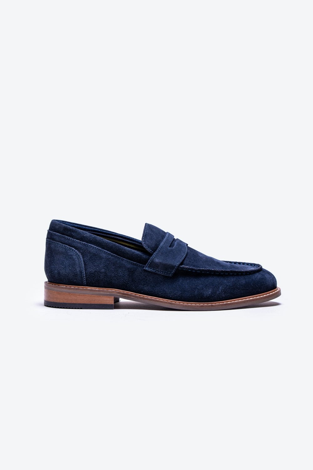 Cavani Jordan Suède Loafers - Navy - schoenen