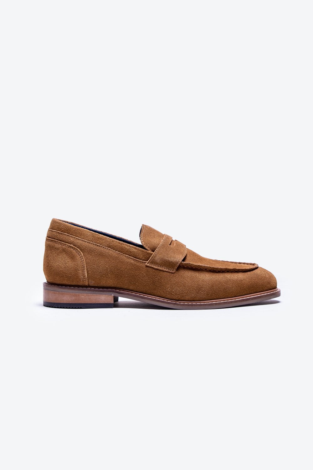 Cavani Jordan Suède Loafers - Lichtbruin - schoenen