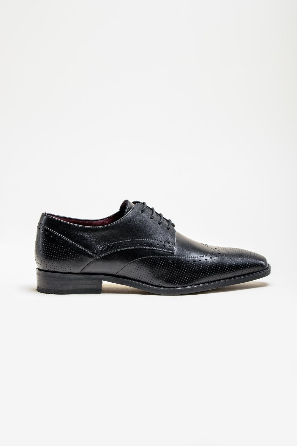 Cavani Lisbon Schoenen Black - Wingtip Brogue - schoenen