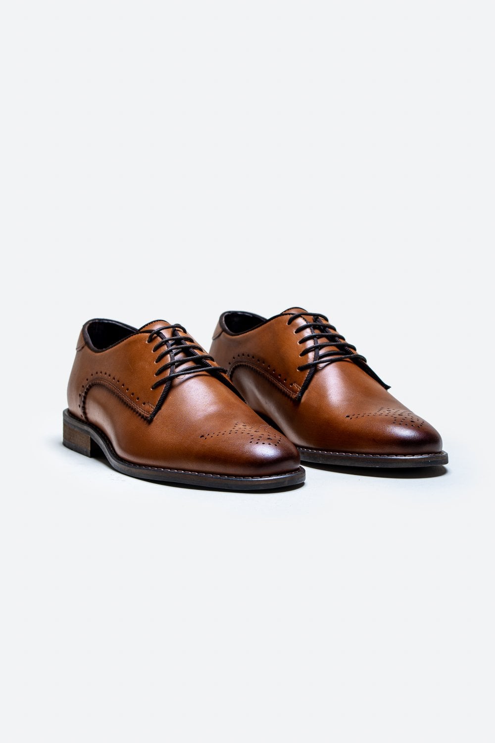 Cavani Madrid Schoenen Tan - Wingtip Brogue - schoenen