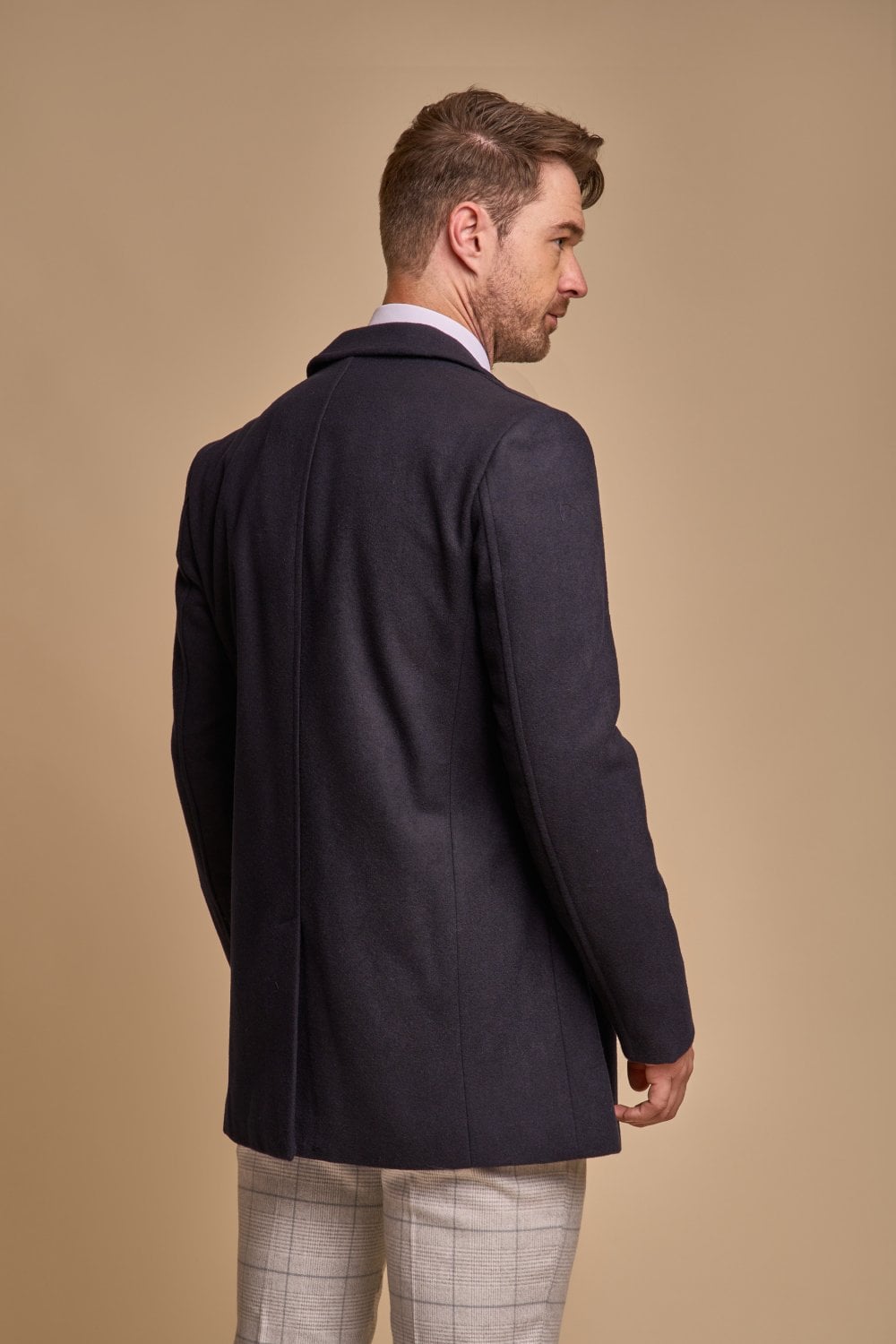 Cavani Marcus coat - Navy - jas